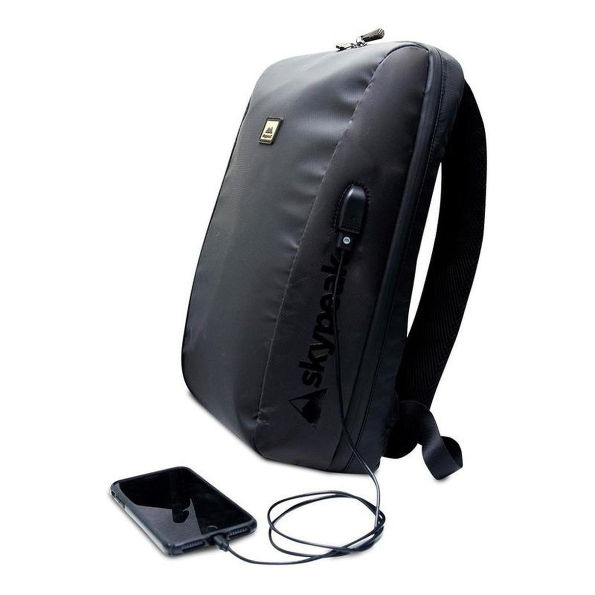 Skypeak PRIME-115BK mochila Mochila casual Negro, Ciudad, Compartimento del portátil