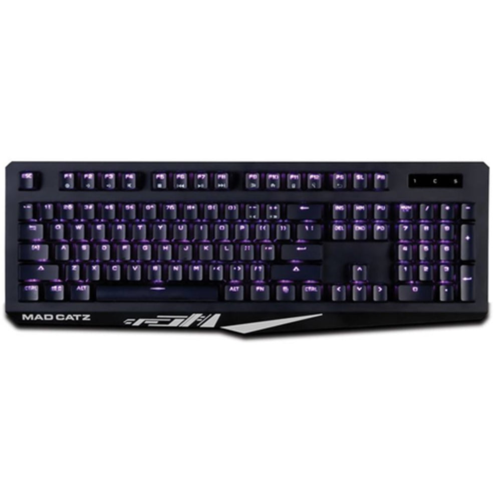 Teclado Verbatim Gaming S.T.R.I.K.E.4 KBD B Mad Catz, Switches KS13MMUSBL00, Retroiluminación RGB