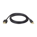 Tripp Lite U024-006 Cable de Extensión USB 2.0 (A M/H), 1.83 m [6 pies], Macho/Hembra, Negro