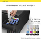 Botella de Tinta Epson T544-AL Ecofit, Ecotank L1110, L1210, L3110, L3210, L3150, L3250, L5190, L5290 y T544120, 65 ml, Negro - T544120-AL