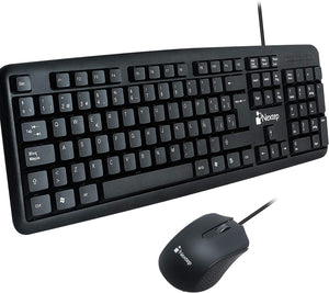Nextep NE-416 teclado Ratón incluido Universal USB Negro, Gris