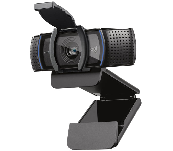 Logitech 960-001360 cámara web 1920 x 1080 Pixeles USB Negro, Full HD, 30 fps, 1280x720@30fps