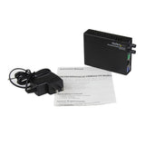 StarTech.com MCM110ST2 Convertidores de red 100 Mbit/s 10Base-T, 100BASE-FX, 100Base-TX 2000 m
