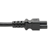 Tripp Lite P014-006 Cable Adaptador de Alimentación para Laptop, Adaptador C14 a C5 - 7A, 250V, 18 AWG, 1.83 m [6 pies],
