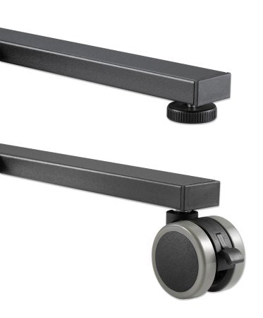 Manhattan Soporte con carrito para TV/monitores, pantallas 34"–55", Compatibilidad VESA: de 200x200 a 400x400 mm (verifique las dimensiones de los cua