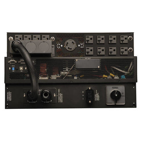 Tripp Lite SU6000RT4UTFHW UPS SmartOnline de Doble Conversión 208/240 y 120V 6kVA 5.4kW, para Torre / Rack de 6U, Autono