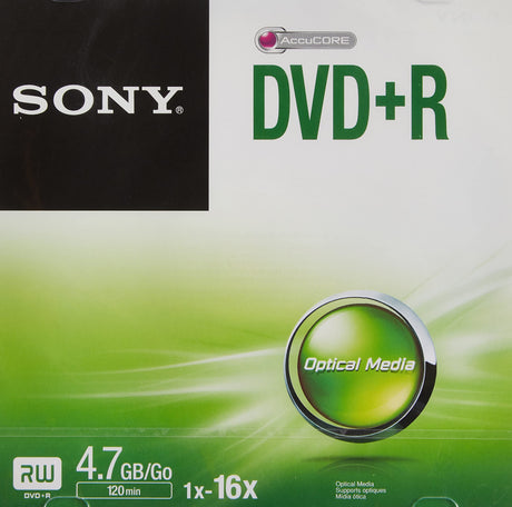 Dvd+R Sony Dpr47 4.7Gb - Dpr47Ss/T La FullOffice.com