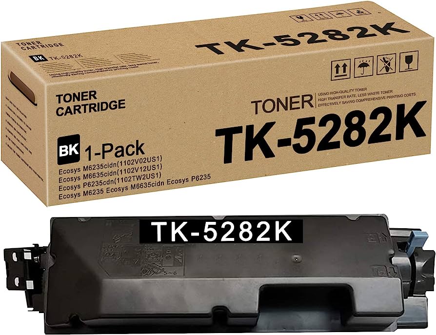Tóner Kyocera Tk-5282K 13K Páginas Compatible M6235Cidn/P6235Cdn Color Negro