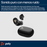 HP Poly Voyager Free 20 Black Earbuds +Basic Charge Case Auriculares y Cascos Auriculares Dentro de oído Inalámbrico