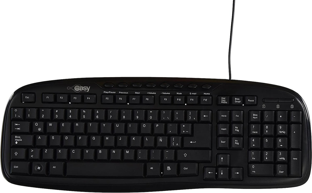 Teclado Easy Line Media Core Usb