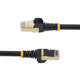 StarTech.com C6ASPAT10BK Cables de red 3 m Cat6a RoHS