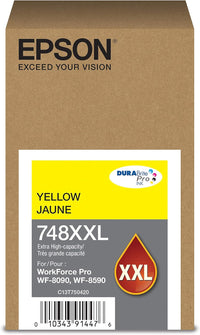 Cartucho Epson 748XXL Amarillo, 7000 Páginas