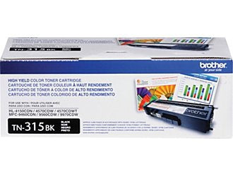 Brother TN-315BK Cartucho de Tinta 1 pieza(s) 6000 páginas Original Negro