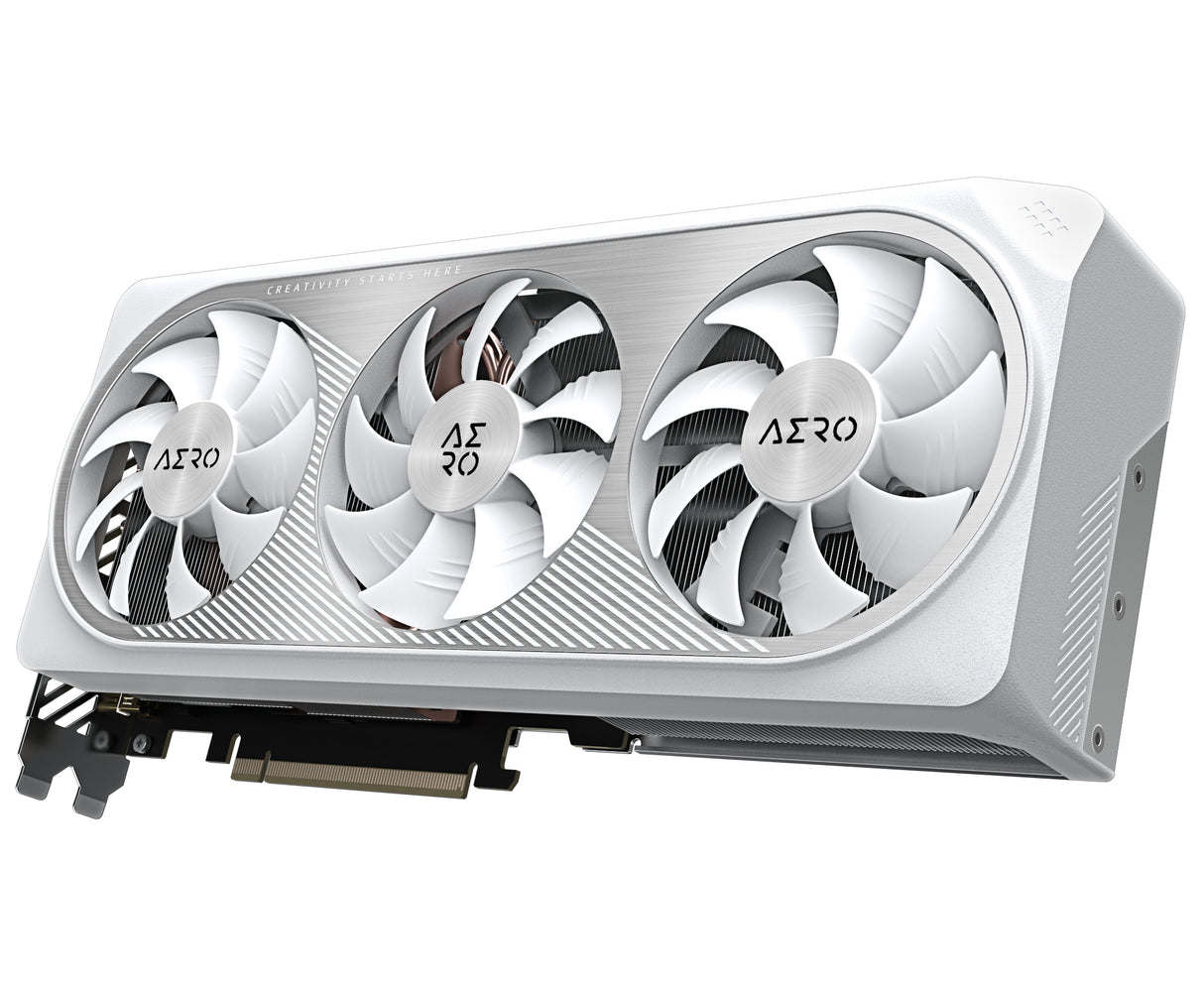 GIGABYTE GeForce RTX 4070 SUPER AERO OC 12G tarjetas gráficas Si NVIDIA GeForce RTX 4070 SUPER 7680 x 4320 Pixeles