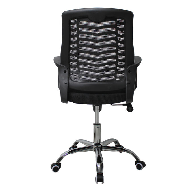 mundo in SILL0903716 silla para oficina o computadora asiento duro respaldo acolchado, Negro, Negro, Polipropileno