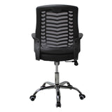 mundo in SILL0903716 silla para oficina o computadora asiento duro respaldo acolchado, Negro, Negro, Polipropileno