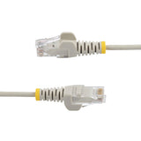 StarTech.com N6PAT3GRS Cables de red 0,9 m Cat6 Halógeno