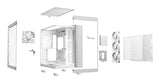 be quiet! LIGHT BASE 600 LX White carcasas ordenador Midi Tower PC Blanco ATX, micro ATX, Mini-ITX