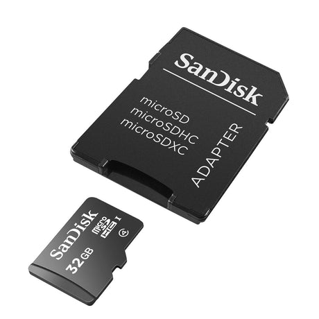 Memoria Sandisk 32Gb Micro Sd Clase 4 C/Adaptador