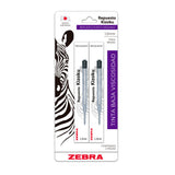 Zebra 0907-20 recambios de bolígrafo Medio Negro 2 pieza(s)