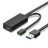 Ugreen 20827 cable USB USB 3.2 Gen 1 (3.1 Gen 1) 10 m USB A USB A/Micro-USB B Negro