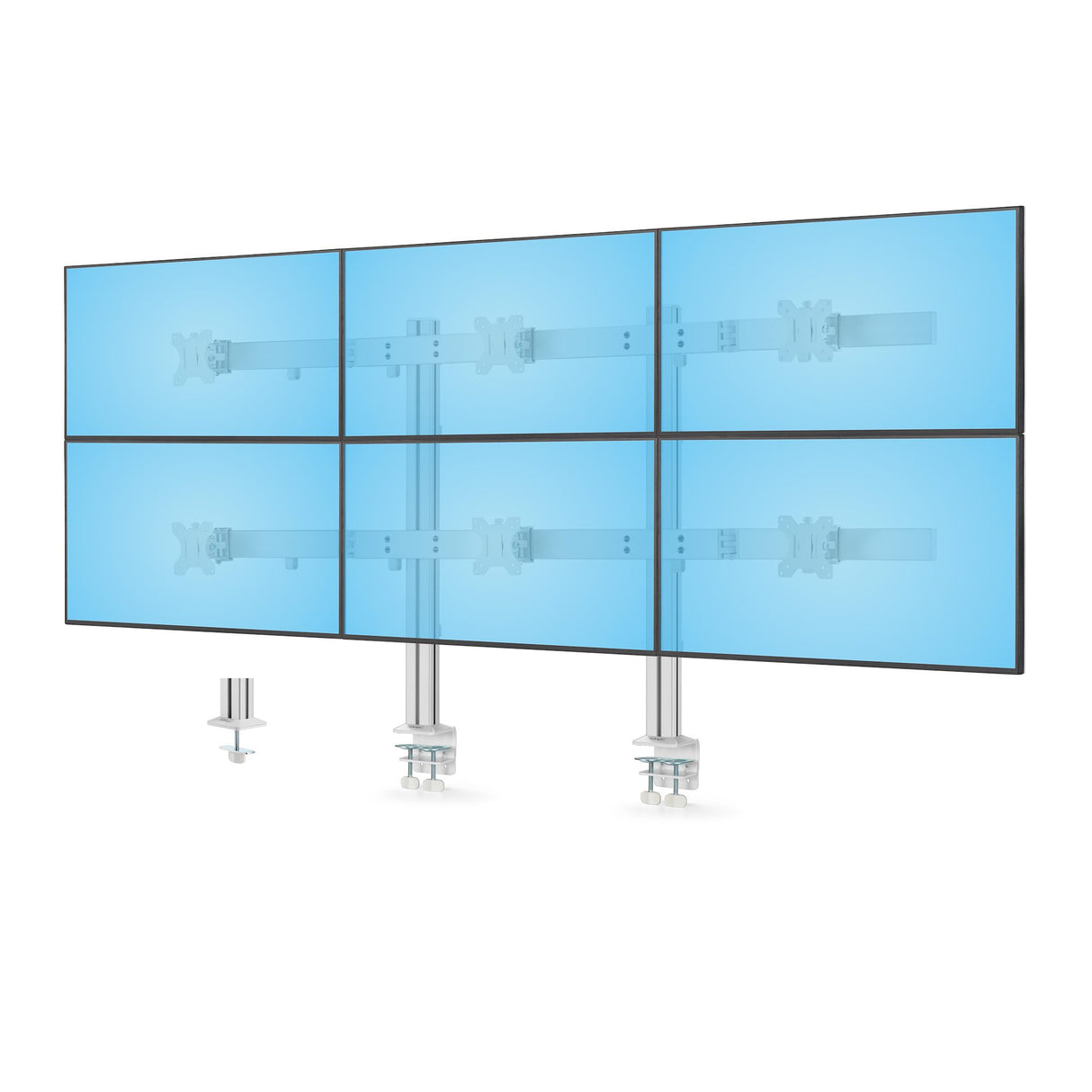 StarTech.com 6-MONITOR-ARM-A Soportes para monitores 6 32 kg Si
