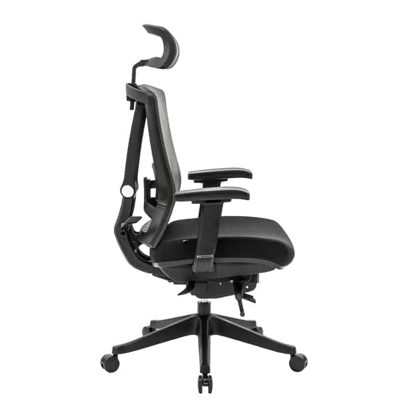 Silla Ejecutiva H1 Mesh Asiento y Estructura Negro