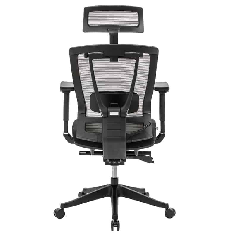 Silla Ejecutiva H1 Mesh Asiento y Estructura Negro