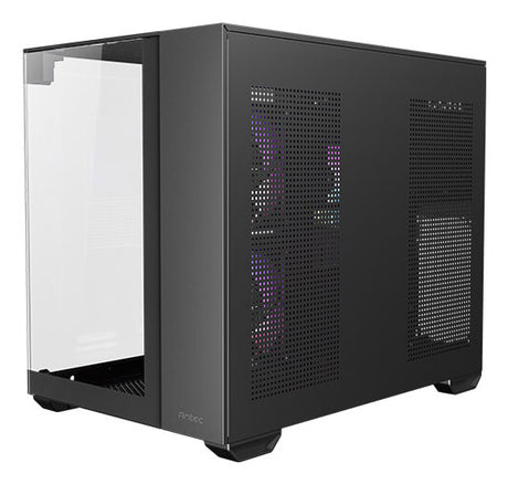 Antec CX600M Trio ARGB Mini Tower Negro, Transparente, ITX, Micro-ITX, Vidrio
