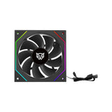 Balam Rush BR-942362 sistema de refrigeración de computadora Gabinete de la computadora Ventilador 12 cm Negro