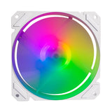 Balam Rush Eolox Blaze EX70W Gabinete de la computadora Enfriador de aire 12 cm Blanco 1 pieza(s), 1200 RPM