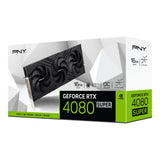 PNY GeForce RTX™ 4080 SUPER 16GB OC LED TF NVIDIA GeForce RTX 4080 SUPER GDDR6X, 256 Bit, 7680 x 4320 Pixeles, PCI Expre