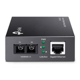TP-Link MC210CS convertidor de red 1000 Mbit/s 1310 nm Modo Negro, IEEE 802.3ab, IEEE 802.3i, IEEE 802.3u