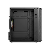 Acteck Doom Pro Crystal GI730 Mini Tower Negro 600 W, Mini-ATX, Mini-ITX, Metal