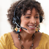 HP Poly Auriculares Poly Voyager 4320 USB-A + llave BT700 Auriculares Auriculares Diadema Oficina/Centro de llamadas Binaural