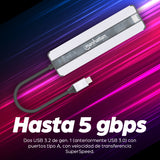 Manhattan 153928 Laptop Alámbrico USB 3.2 Gen 1 (3.1 Gen 1) Type-C 2 1