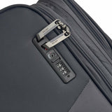 Delsey MARINGA Maleta Cubierta suave Negro 118.85 L Poliéster, 4 rueda(s), Rueda giratoria, Cerradura de combinación de 