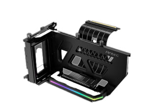 Antec AT-ARCVB-BK190-PCIE4-RTX40 pieza de computadora Soporte de GPU, Aluminio, Negro
