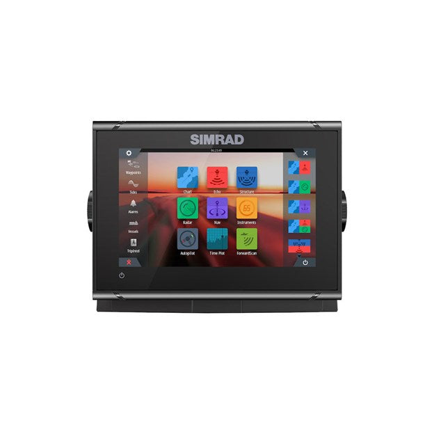 Simrad GO7 XSR navegador Fijo 17,8 cm (7") Pantalla táctil 1,32 kg Negro