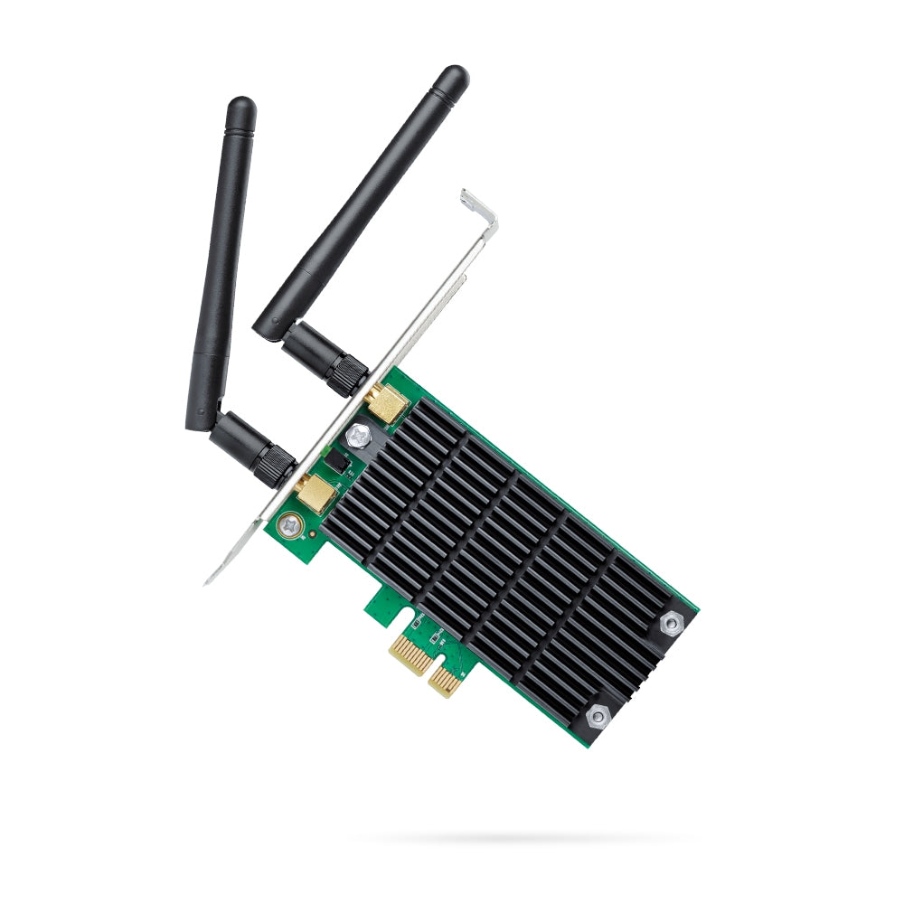 Tarjeta de Red TP-LINK PCIe AC1200 Dual Band 2 Antenas Archer T4E