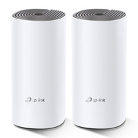 TP-Link Deco E4 (2-pack) sistemas wi-fi mesh (wi-fi en malla) Sistema de malla Blanco, Gris LAN, WLAN Interno