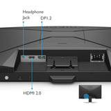 Monitor Gamer BenQ EX240N Mobius 23.8" FHD 165Hz HDMI/DP 9H.LL6LB.QBA - IPS, FreeSync, 1ms
