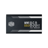 Cooler Master MWE Gold 850 - V2 Full Modular unidad de fuente de alimentación 850 W 24-pines ATX ATX Negro, 90 -264 V, A