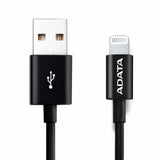 ADATA AMFIPL-1M-CBK cable Lightning Negro, USB A, Macho, Macho | Cables Lightning