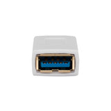 Steren USB-470 cable USB USB 3.2 Gen 1 (3.1 Gen 1) 0.2 m USB A USB C Blanco