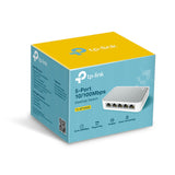 Switch de Escritorio TP-Link 5 Puertos Fast Ethernet, Ahorro de Energía, TL-SF1005D