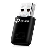 Adaptador Inalámbrico TP-Link USB2.0 Mini N300 Negro TL-WN823N 300Mbps 2.4GHz
