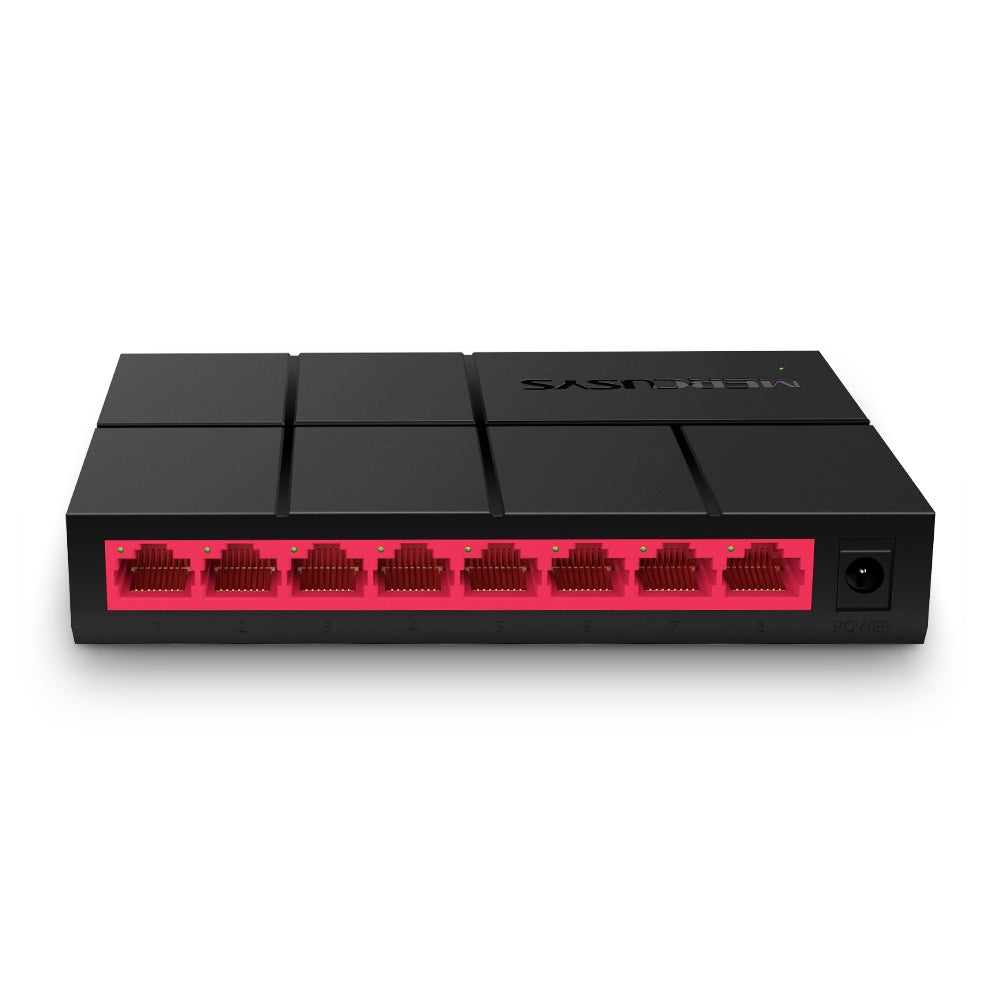 Switch TP-Link de Escritorio 8 Puertos Gigabit 10/100/1000Mbps Compacto con Fuente de Alimentación Integrada