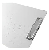Techmakro KITTB25BC portapapeles A4 Cartón, Cloruro de polivinilo (PVC) Blanco, 330 mm, 240 mm