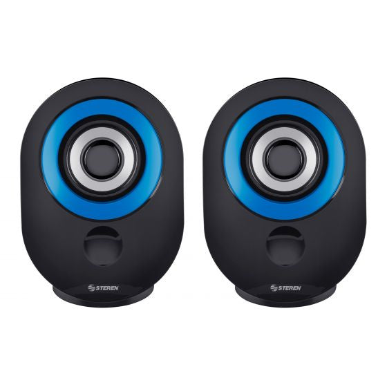 Steren BOC-068 altavoz Negro, Azul Alámbrico | Altavoces